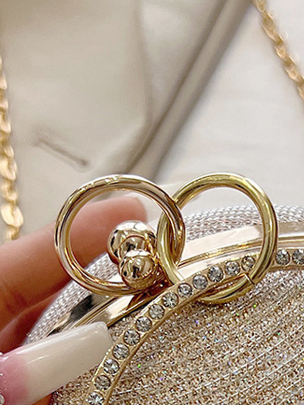gold handbag — view 6