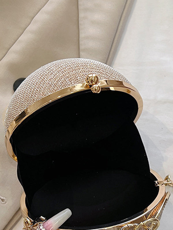 gold handbag — view 5