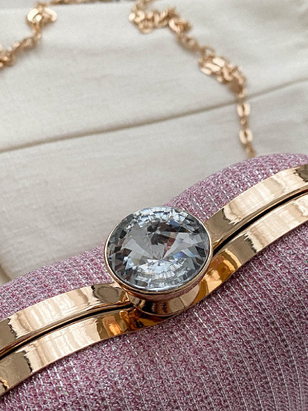 gold handbag — view 4