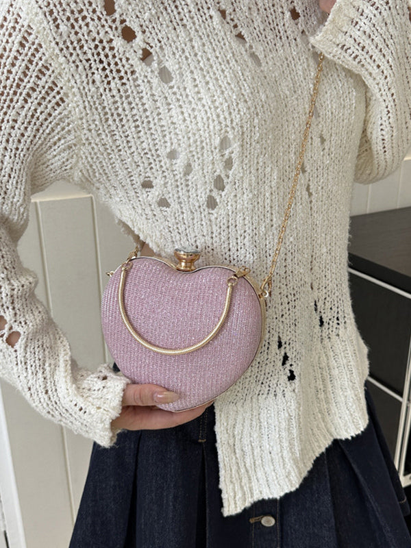 gold handbag — view 3