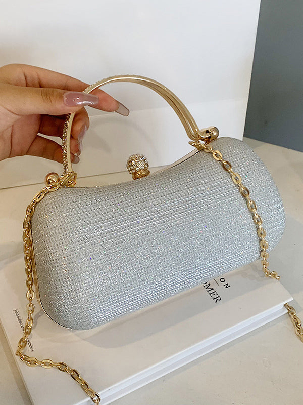 gold embellished handbag — view 4