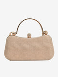 gold embellished handbag — view 1