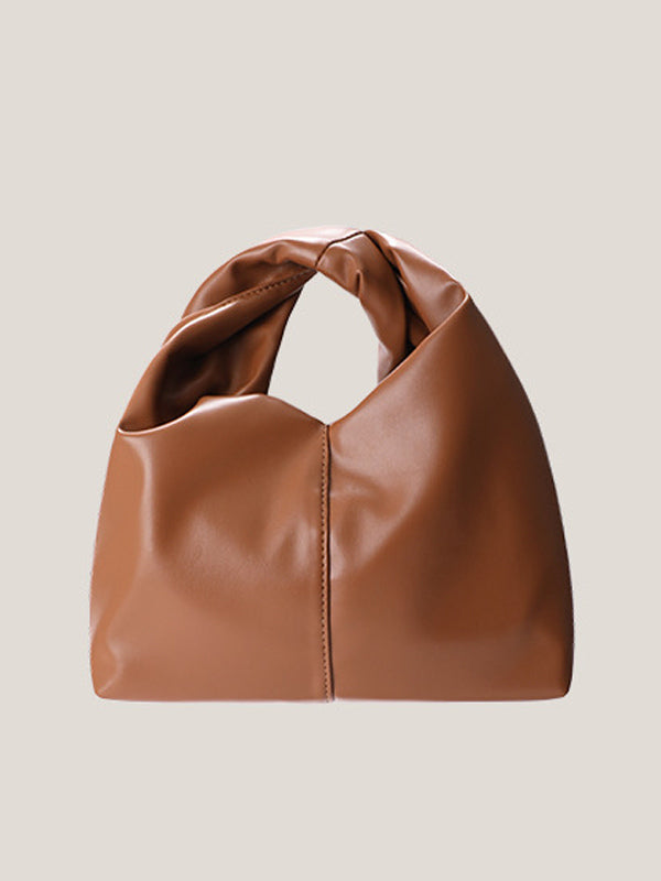 green leather handbag — view 6