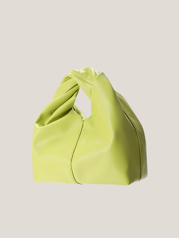 green leather handbag — view 11