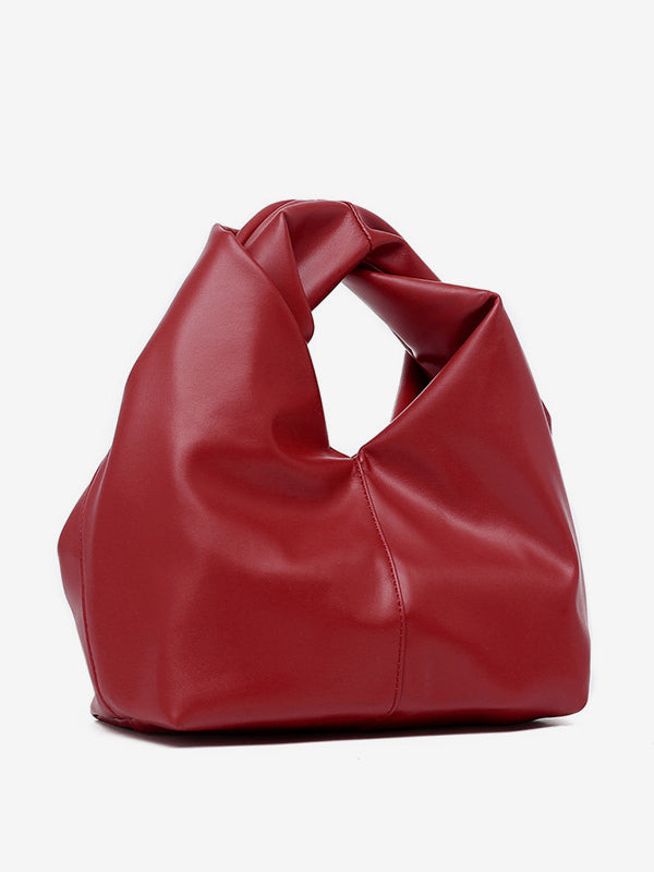 green leather handbag — view 2