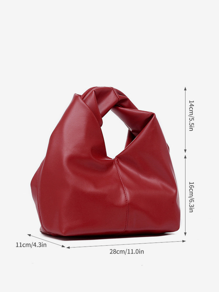 green leather handbag — view 5