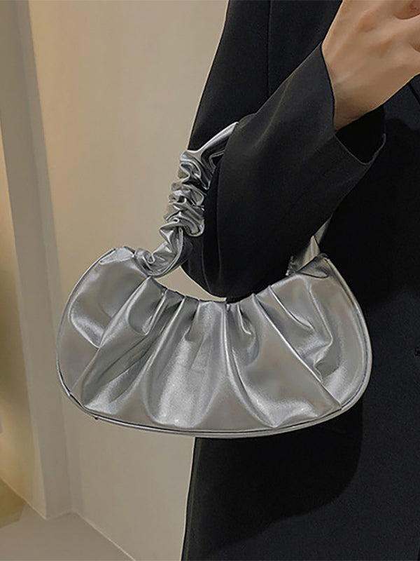 Gold Leather Handbag — view 16