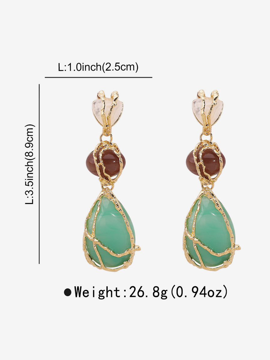 Green Earrings — view 3