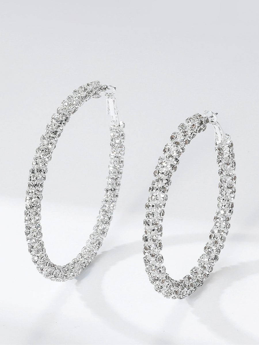 gold embellished earrings — view 6