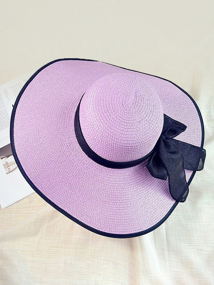 purple relaxed hat — view 8
