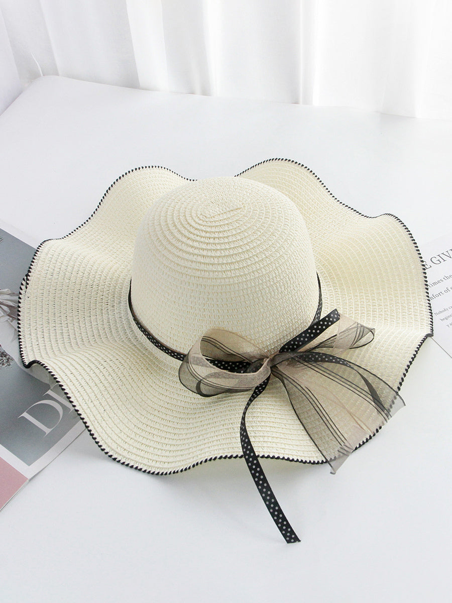 ivory bow detail hat — view 8