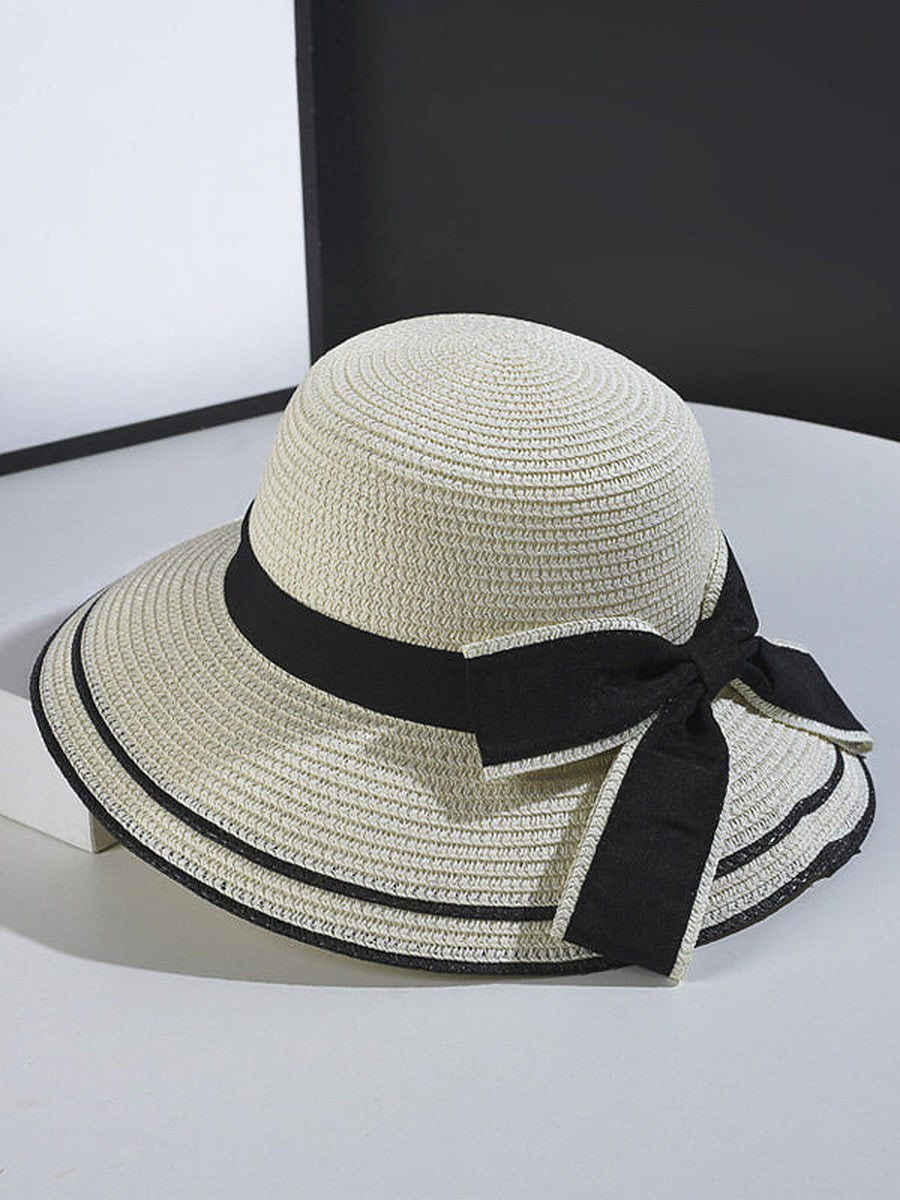 Navy Bow Detail Hat — view 1