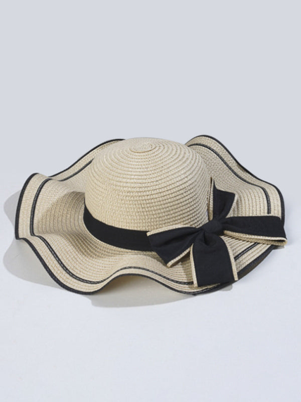 navy bow detail hat — view 5