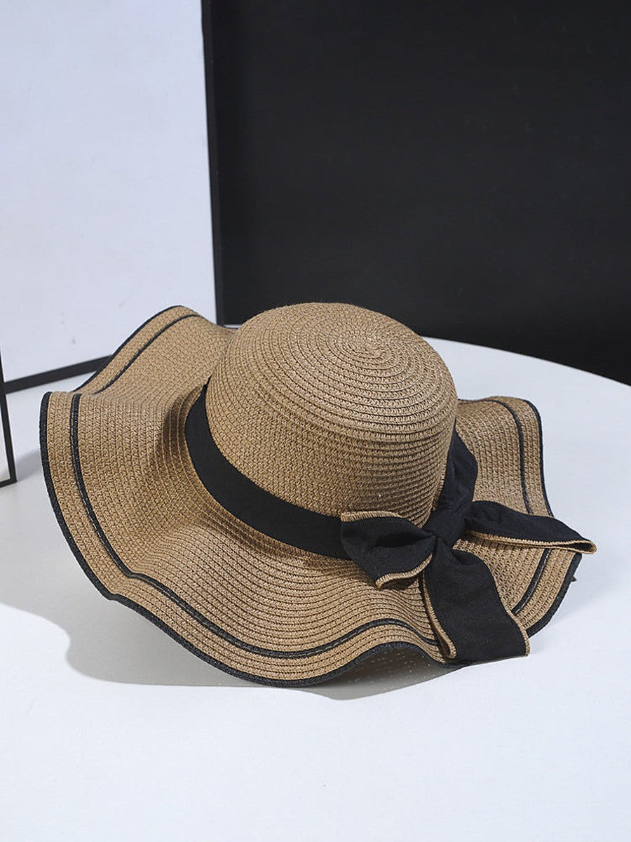 Navy Bow Detail Hat — view 1