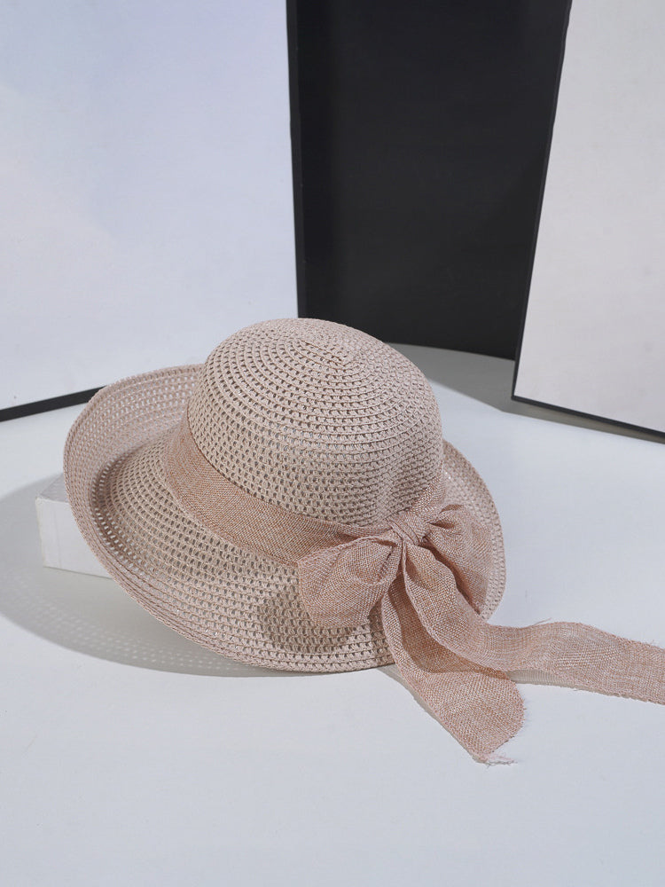 purple bow detail hat — view 5