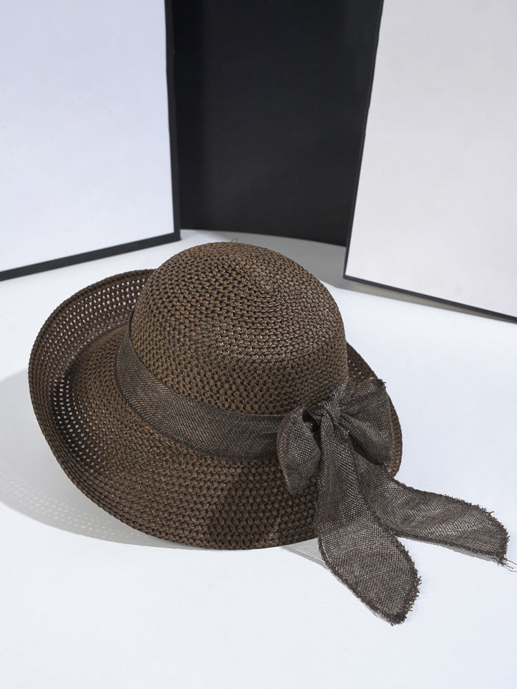 purple bow detail hat — view 6
