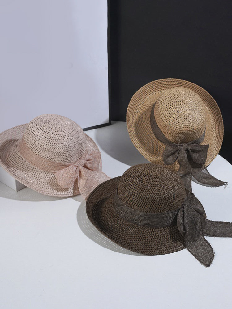 purple bow detail hat — view 7