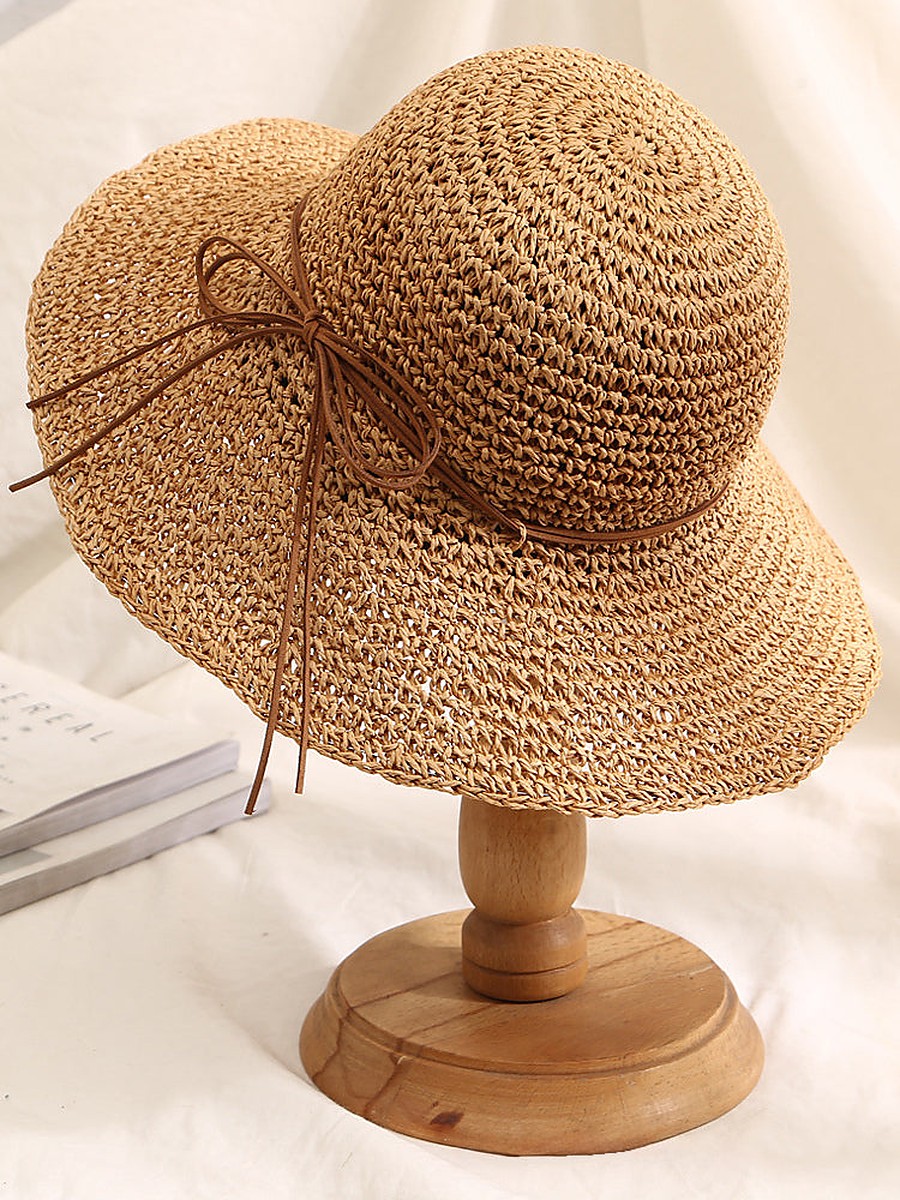 Apricot Crochet Hat — view 1