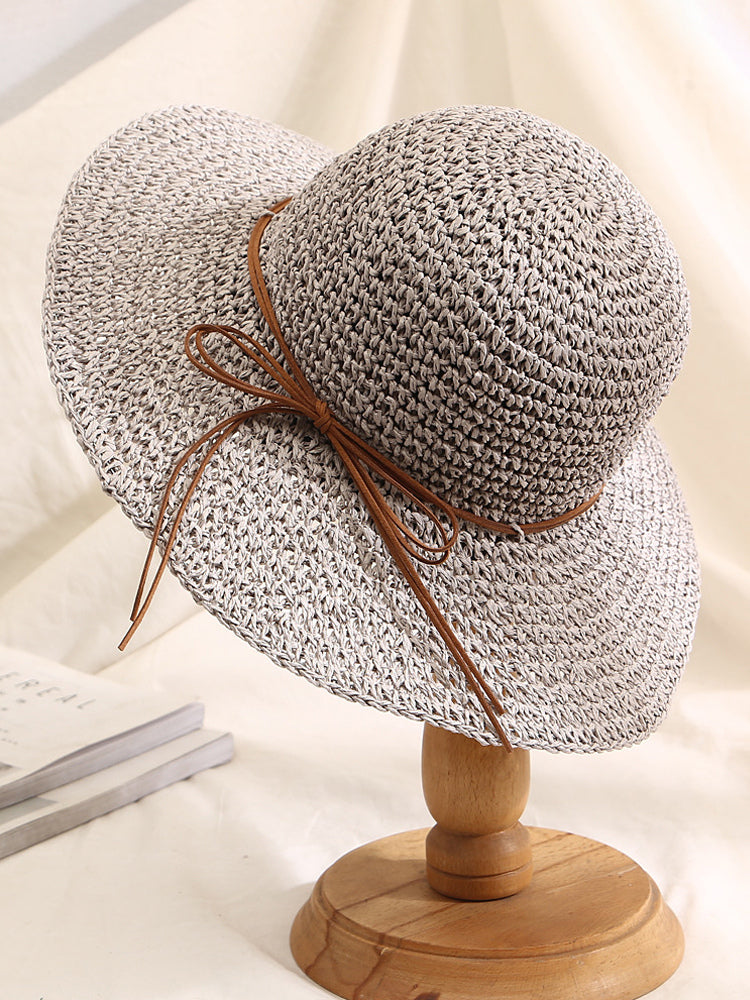 apricot crochet hat — view 4