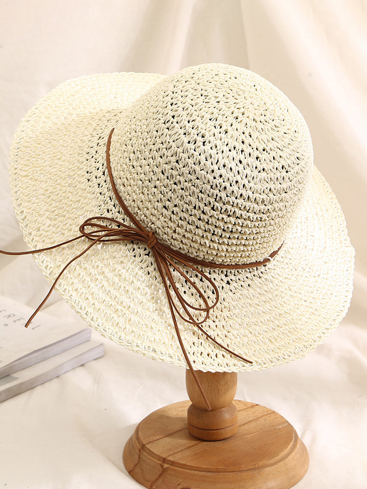 apricot crochet hat — view 5