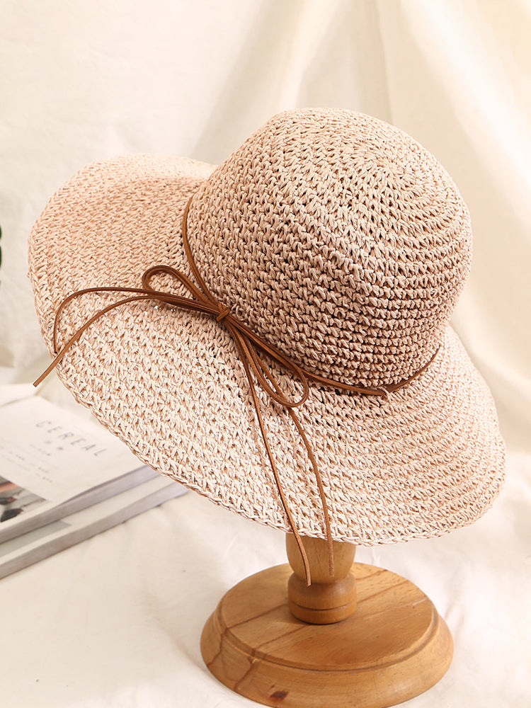 apricot crochet hat — view 8