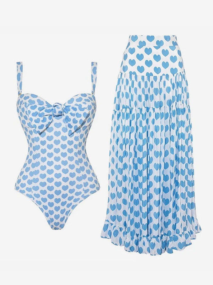 Sky Blue Maxi Two-Piece Set — view 6