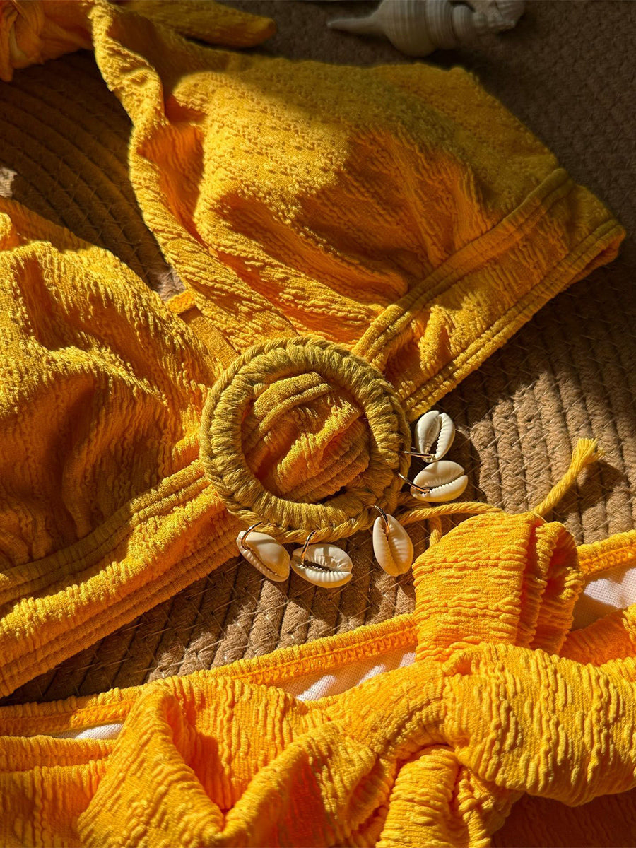 yellow swimsuit — view 11