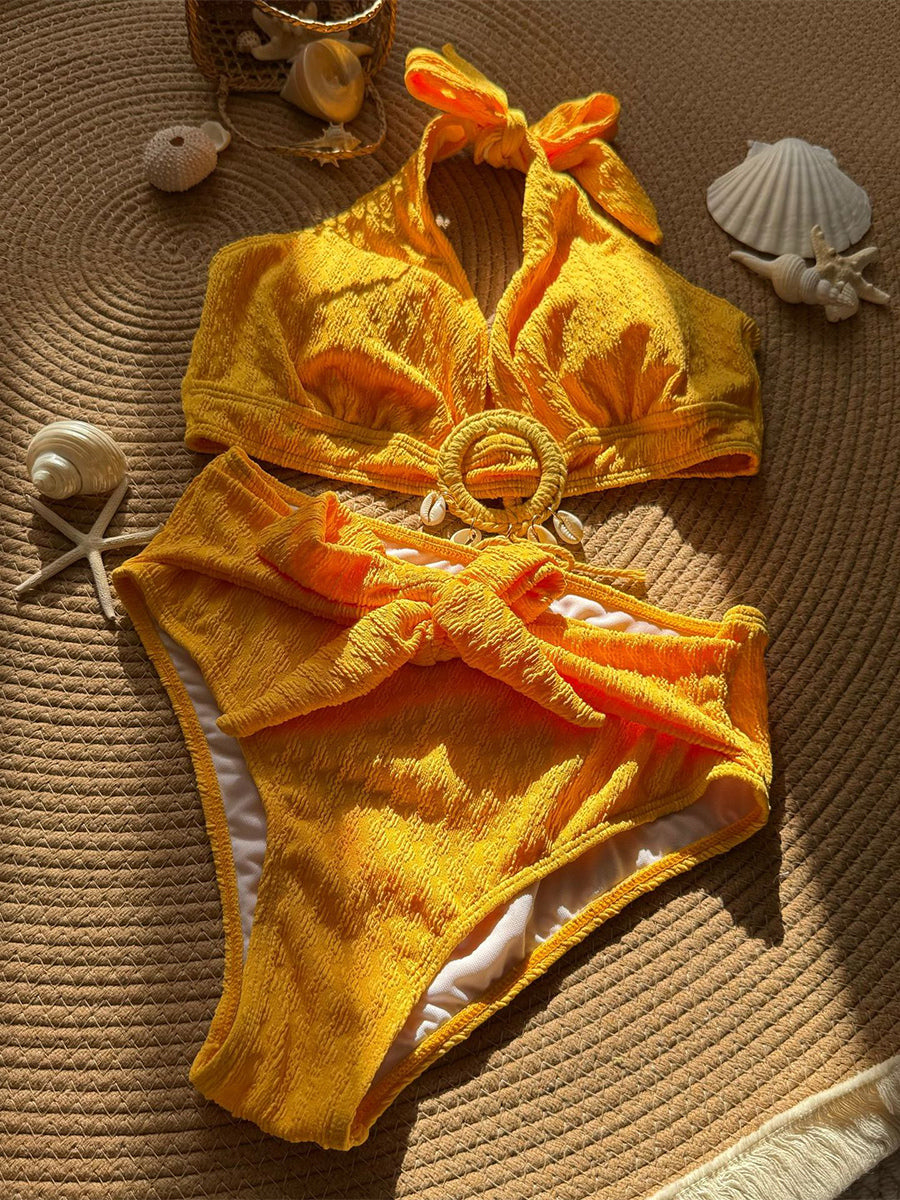 yellow swimsuit — view 10