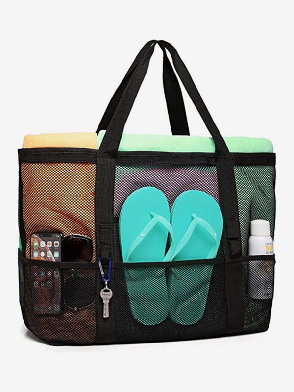 purple sheer handbag — view 3