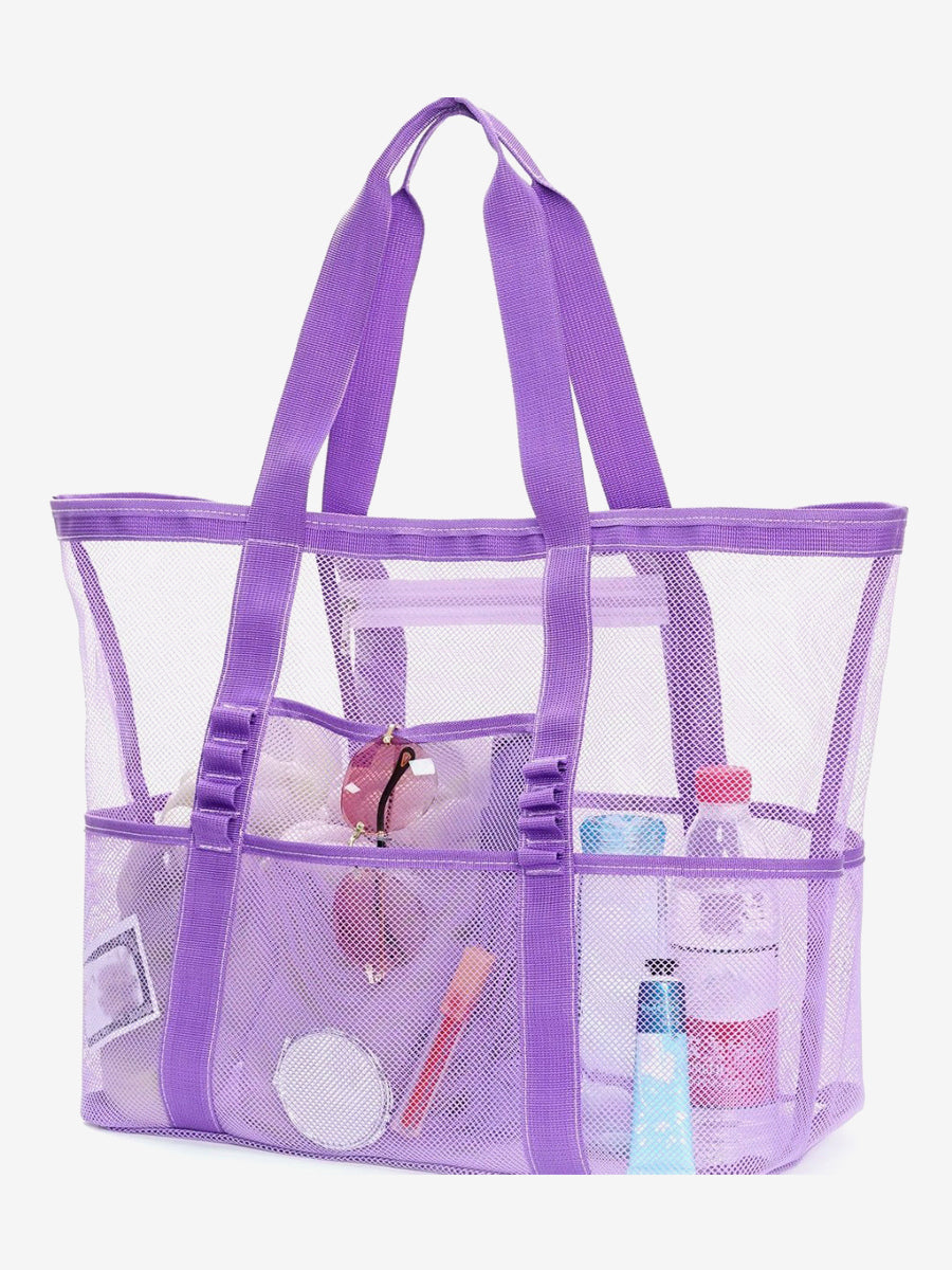 purple sheer handbag — view 10