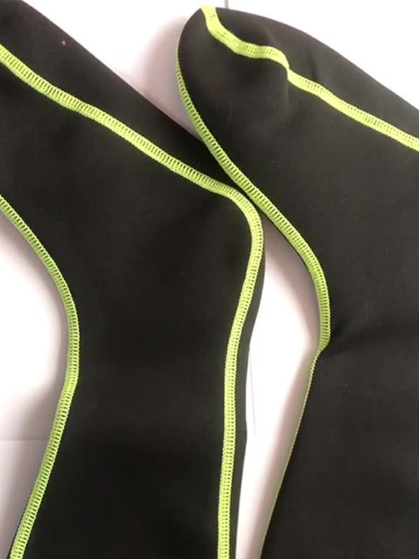black longline socks — view 6
