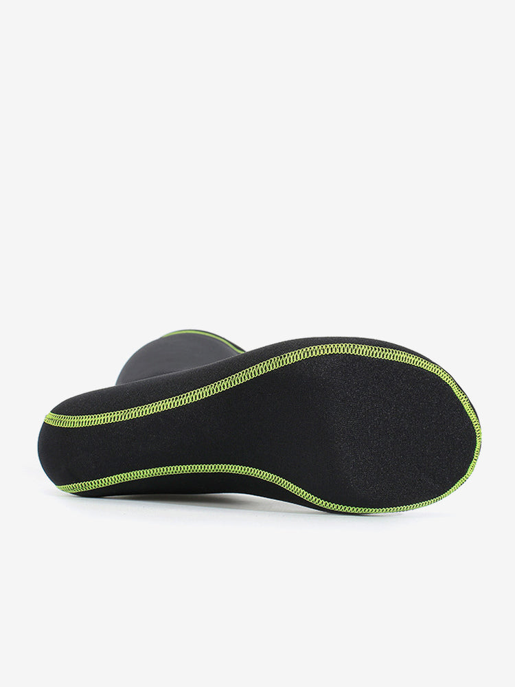 black longline socks — view 3