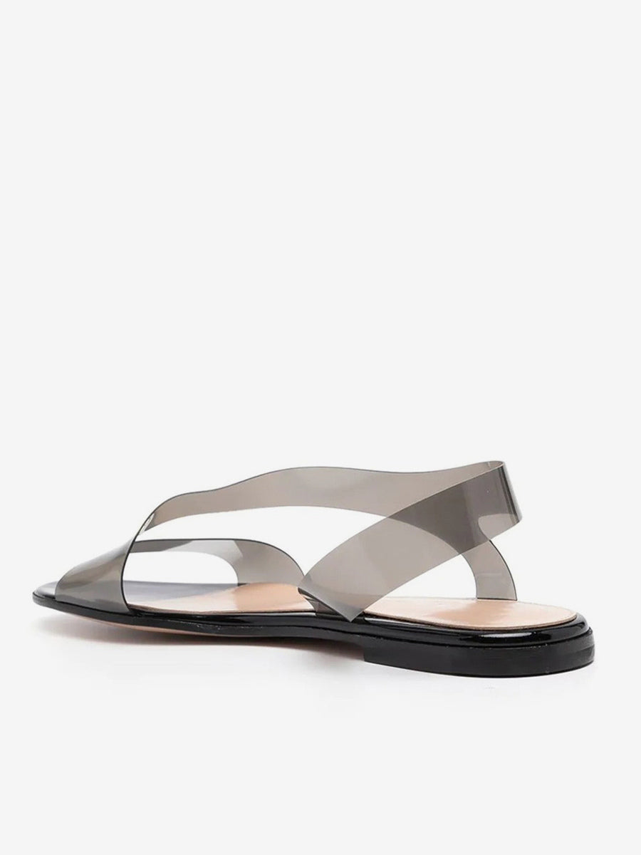 Black Open-Toe Sandals — view 3