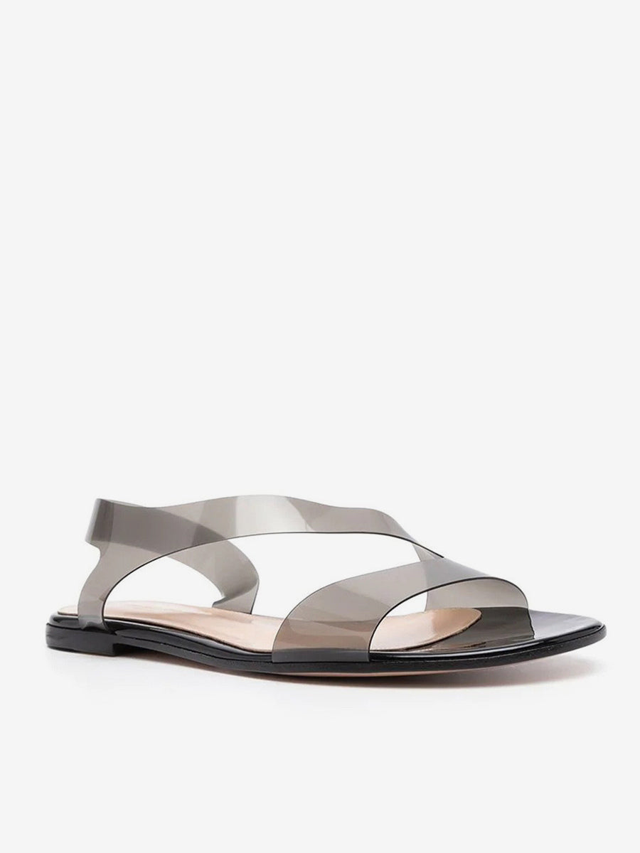 Black Open-Toe Sandals — view 2