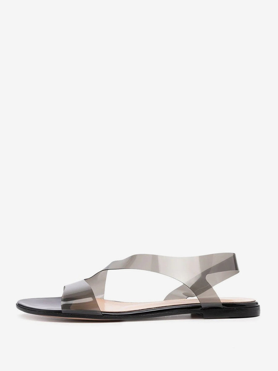 Black Open-Toe Sandals — view 1
