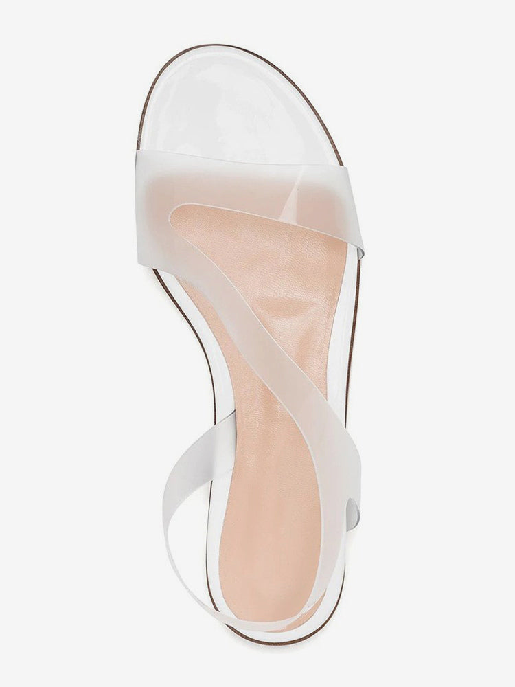 Black Open-Toe Sandals — view 8