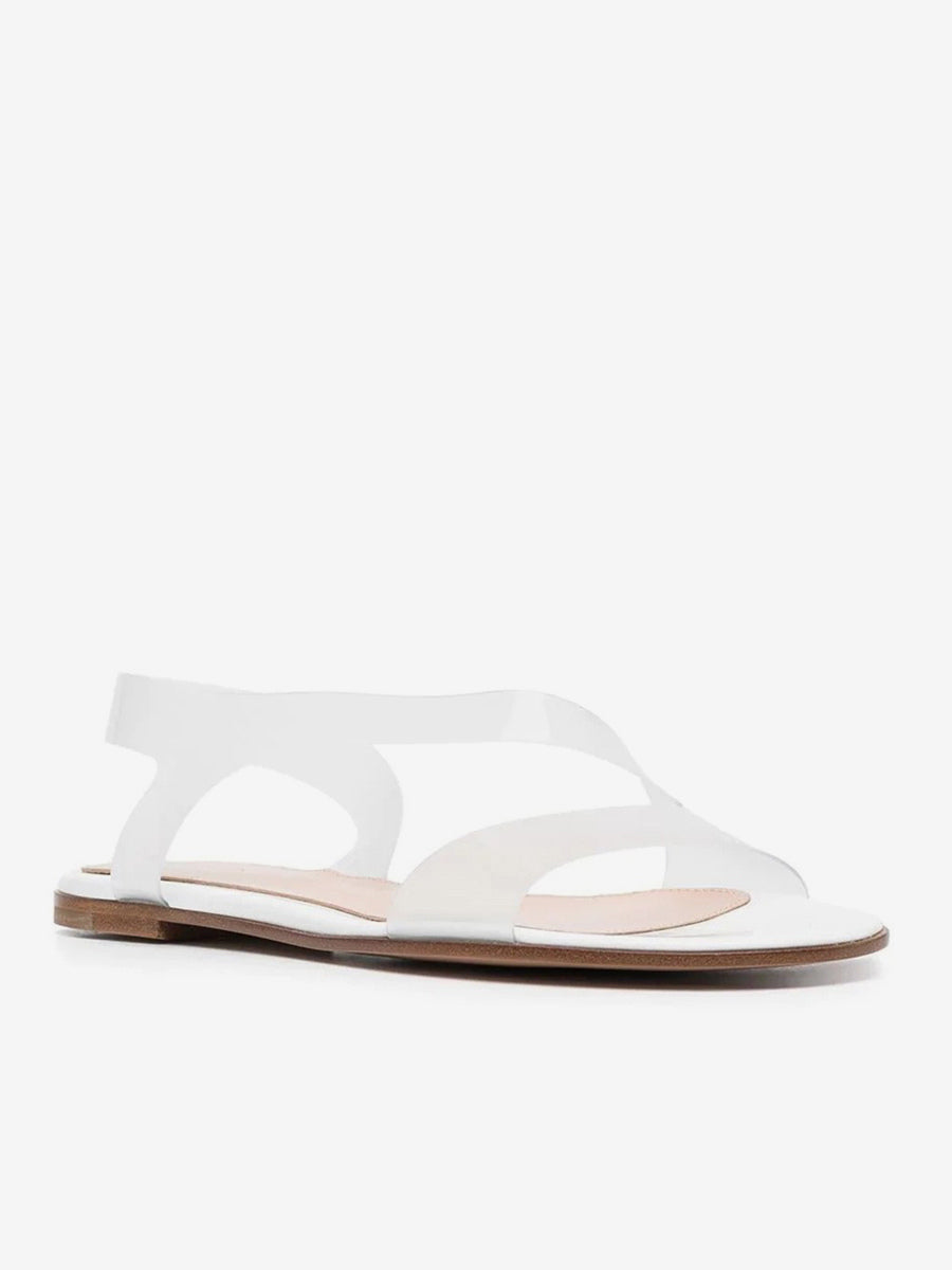 Black Open-Toe Sandals — view 6