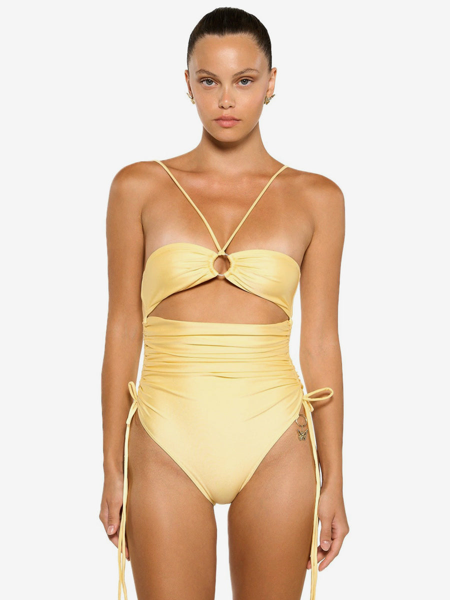yellow swimsuit — view 4