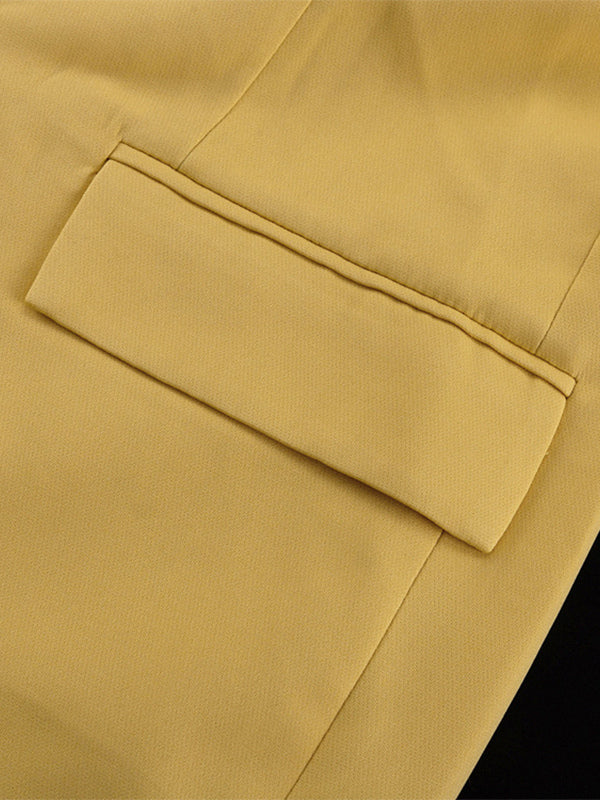 Yellow Relaxed Two-Piece Set — view 11