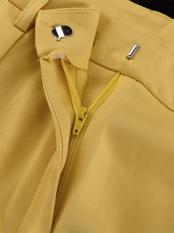 Yellow Relaxed Two-Piece Set — view 14