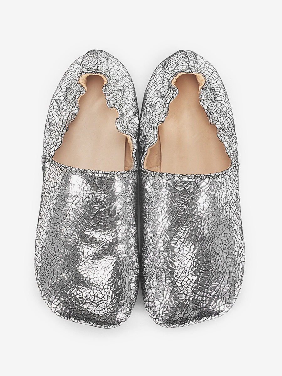 burgundy square toe slip on ballet flats — view 9