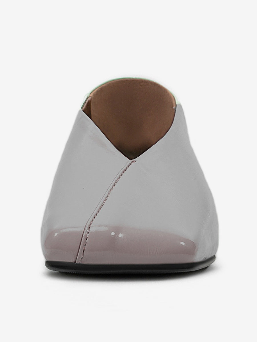 Green Square-Toe Slip-On Ballet Flats — view 18