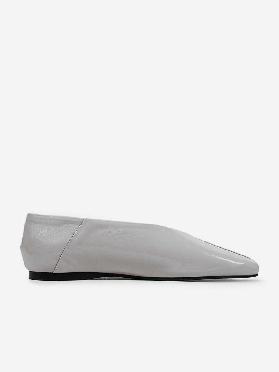 Green Square-Toe Slip-On Ballet Flats — view 20