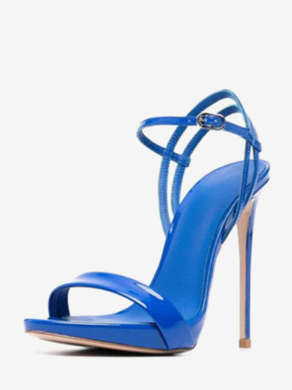 Gold Open-Toe Metallic Sandals — view 11