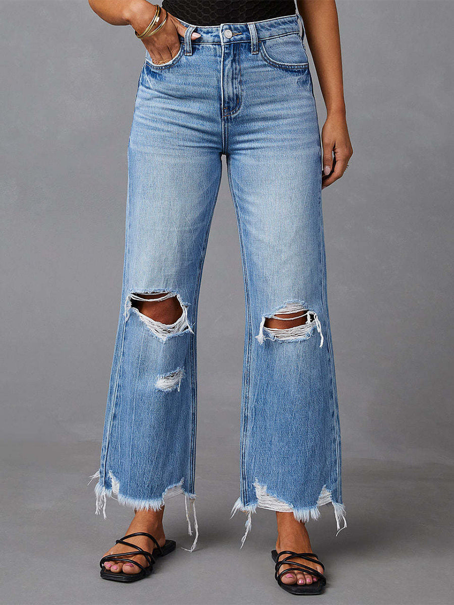 Blue Denim Jeans — view 1