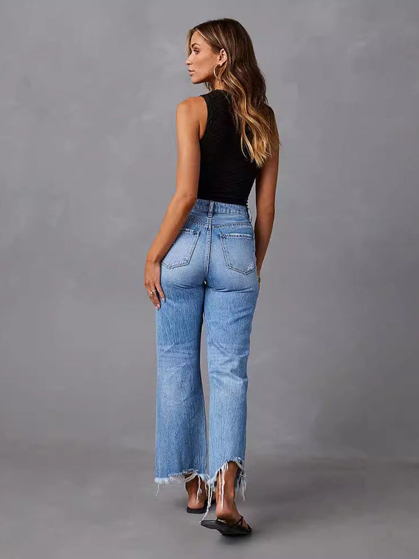 Blue Denim Jeans — view 3