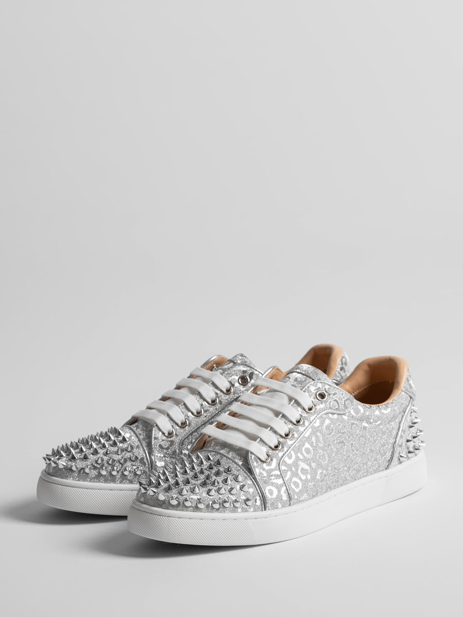 Grey Lace-Up Trainers — view 1