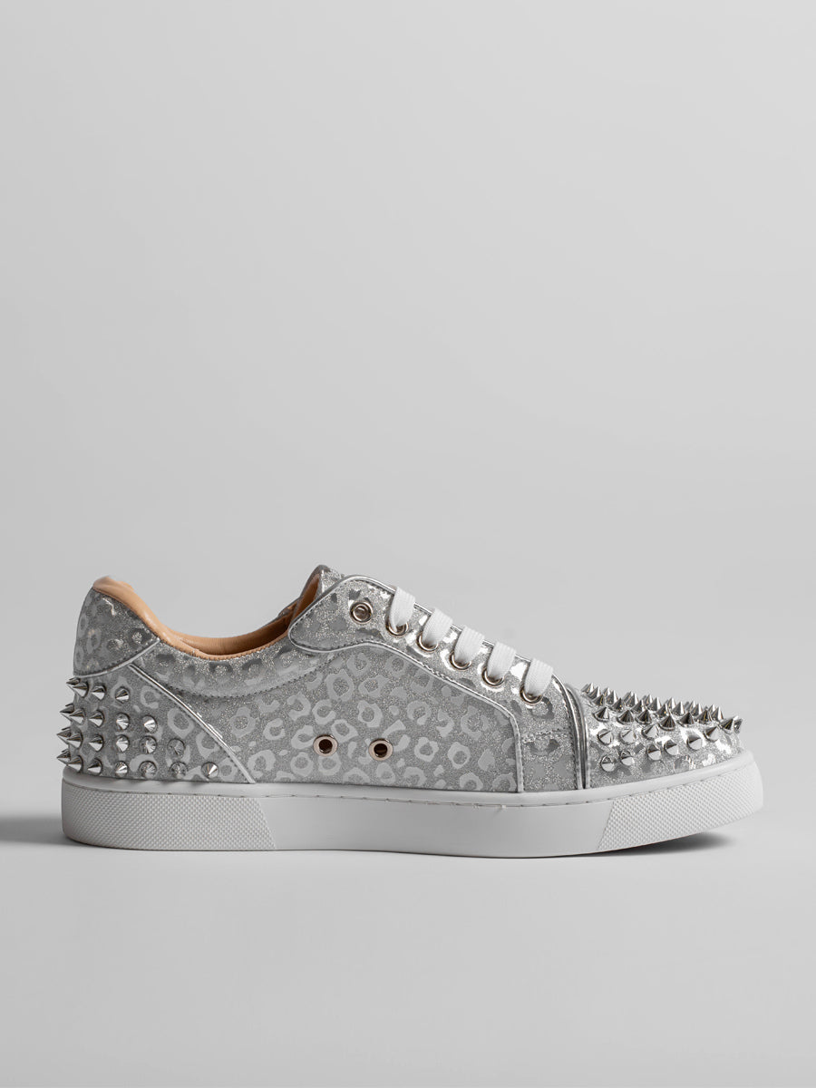 Grey Lace-Up Trainers — view 4