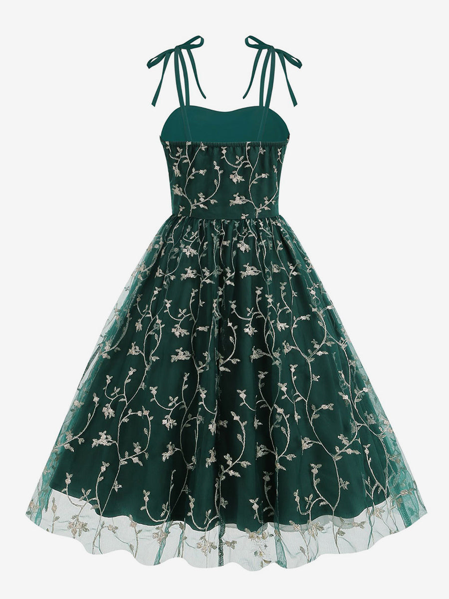 Apricot Floral Sheer Midi Dress — view 14