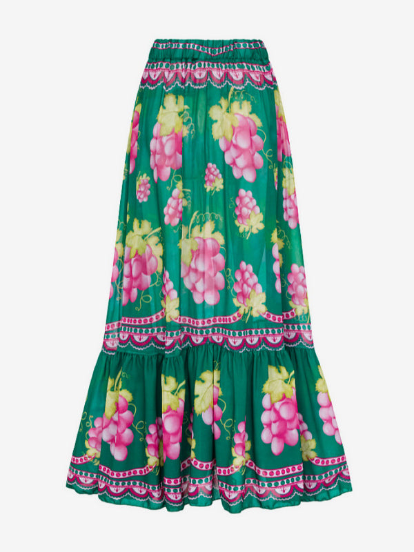 Green Long-Sleeve Maxi Swimsuit — view 4